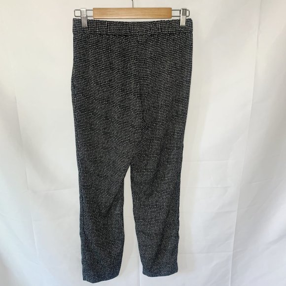 H&M Black and White Trousers Size 6 - Picture 5 of 6